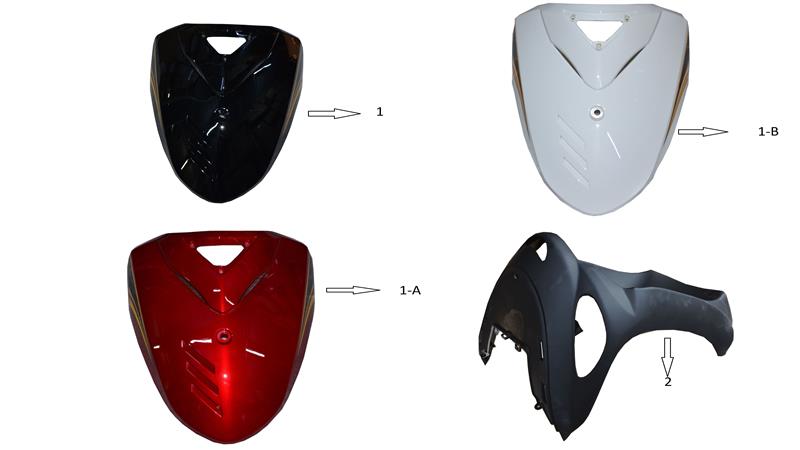 ÖN ANA PANEL MAT SİYAH ( FİGHTER )